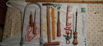 Retro lupienkova pila so sadou na vyrezavanie - 4