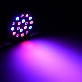 RGB Led par 18x1W reflektor - 4