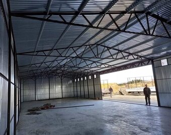 Veľká plechová hala 27 × 10 m - 4
