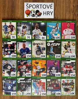 HRY na XBOX ONE a SERIES X (4+1 alebo 6+2 ZDARMA) - 4