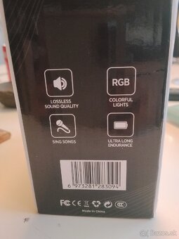 Karaoke bluetooth reproduktor Set - 4