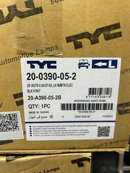 Ľavý predný svetlomet pre Opel Astra (2004–2014). - 4