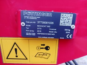 Zadní žací diskový stroj Pöttinger NOVACAT 302 r.2017 - 4