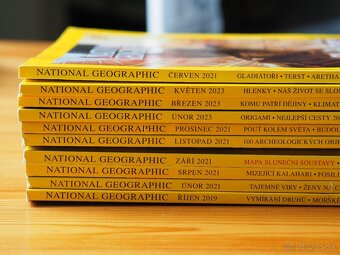 National Geographic CZ, 10 čísel z rokov 2019, 2021, 2023 - 4