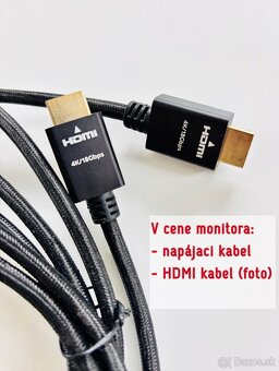 Herný monitor MSI 24.5" 400 G-Sync FHD rapidIPS, 165Hz HDR - 4