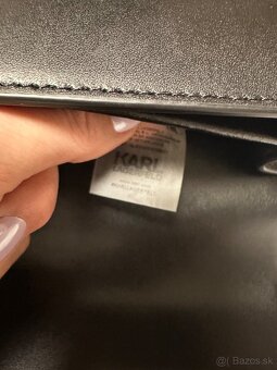 Kožená crossbody zn. KARL LAGERFELD originál - 4