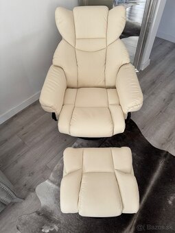HOMCOM Relaxačné elektrické kreslo s podnožkou a diaľ.ovlada - 4