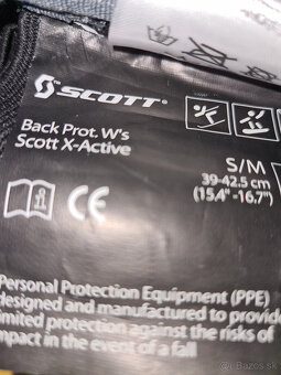 Chránič chrbta - korytnačka Scott X-active - 4