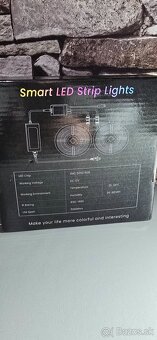 Farebné LED pasy 15 m - 4