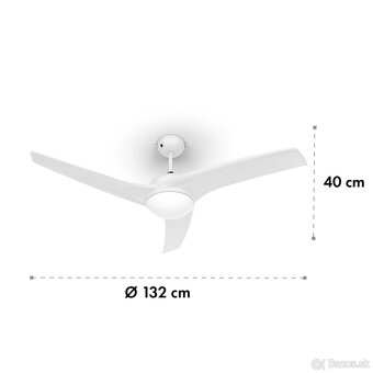 Nový stropný ventilátor so svietidlom - 4