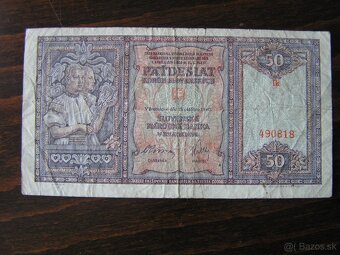 BANKOVKY SLOVENSKÝ ŠTÁT: 1939-1945 - 4
