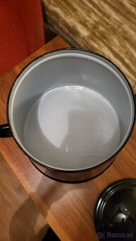 Predám smaltový hrniec na masť 20l - 4