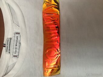 TOMMY HILFIGER originál holografik damske tricko S - 4