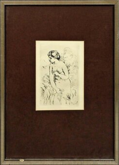 Autor: Pierre-Auguste Renoir - Baigneuse debout, à mi-jambes - 4