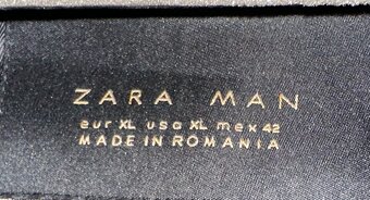 ZARA pánsky kabát šedý - XL - 85 EUR - 4