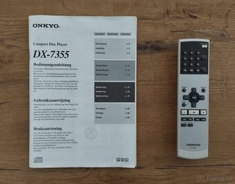 Predám CD prehrávač Onkyo DX-7355. - 4