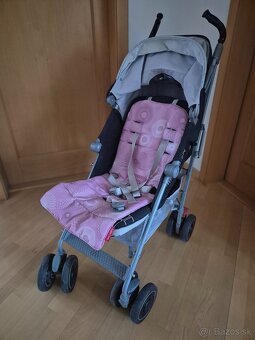 Kočík (bugina) Maclaren Techno XT black/silver model - 4