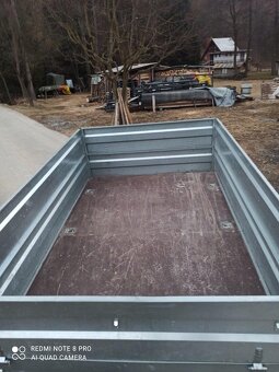 Predám privesný dvojnápravový vozík - 4