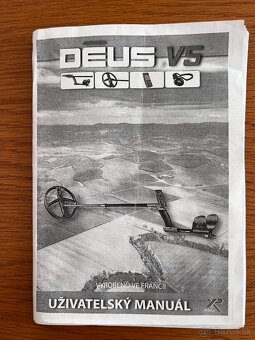 Detektor kovov Deus X35, 3 cievky + dohľadávač - 4