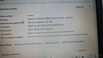 Starší, ale nadupaný notebook Lenovo L450 - aj vymením - 4