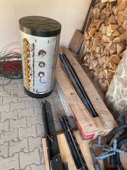 Solárny ohrev vody 100L, regulačný ventil 3-cestný+hadice - 4
