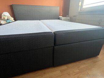 Bezchybná manž. posteľ boxspring - 4