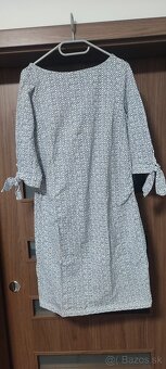 Tehotenské šaty S/M + pančušky - 4