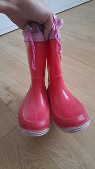 Červené gumáky veľ. 33 - 4