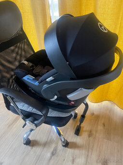 Autosedačka CYBEX Aton 5 + adaptér na kočík - 4