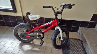 Detsky bicykel Royalbaby velkost 14" + pomocne kolieska - 4