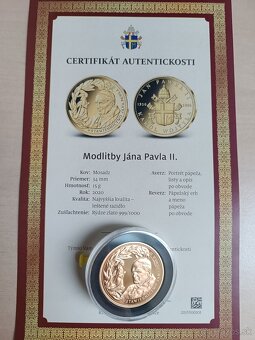 Ján Pavol II. 5ks medaili - 4