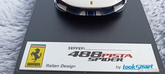 Predám model Ferrari 488 Pista Spider 1:43 - 4