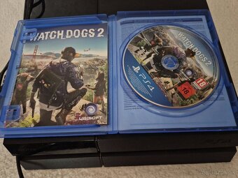 PS4 FAT 500GB+DUALSHOCK 4+WATCH DOGS CZ - 4