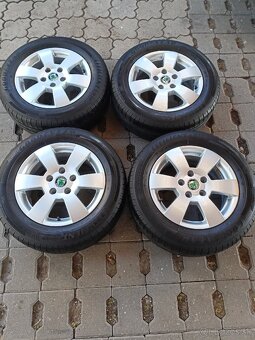 Predám originál AL-Disky na škoda Octavia - 4