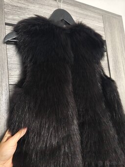 Luxusna vesta norka/liska - 4