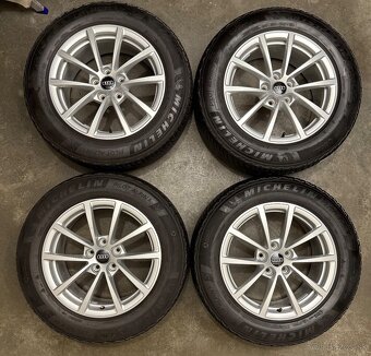 Zimná sada Audi A6 C8 - 5x112 R17 , 225/60/17 Michelin - 4