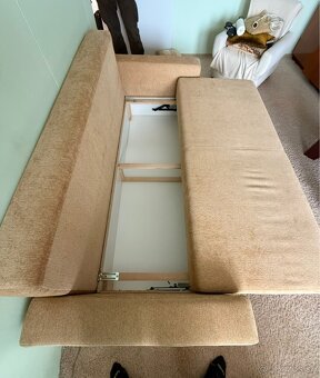 Darujem rozkládací gauč, top stav - 4