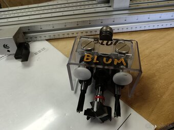 Vrtací stroj GRASS/BLUM, kolíkovačka, vrtací centrum,vrtačka - 4