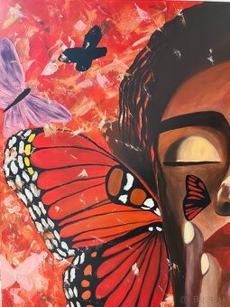 Obraz "butterfly woman" - 4
