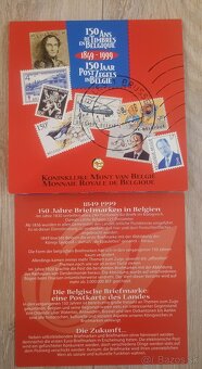 150 rokov belgických poštových znamok - 4