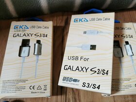 USB / microUSB dátový a nabíjací kábel 1m - 4