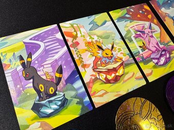 Prismatic Evolutions - 8x Mini Tins + 8x Mince + 8x Art - 4