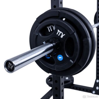 Stojan na činku - na drepy a bench press - 4