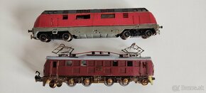 Modelová železnica h0 lokomotívy, vláčiky, vagóny - 4