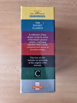 Škótska beletria (7 kníh v angličtine + pohľadnice) - 4