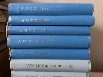 Predám celé ročníky časopisov Auto, Auto Motor a Šport - 4
