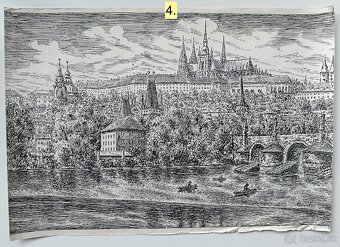 Ornst František 4KRESBY za 100EUR - 4