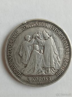 5 Korún - Korona 1907 KORUNOVAČNÁ - 4