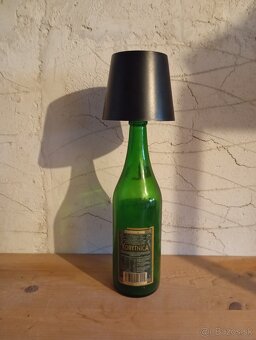 Lampa z fľaše - 4