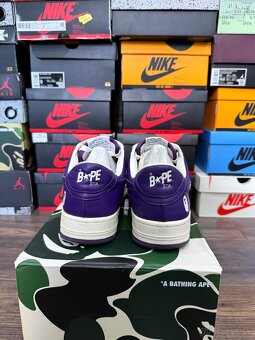 A BATHING APE BAPE STA White Purple (2022) - 4